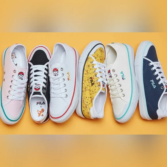 Pokémon x Fila Classic kicks B. Size M8.5. "S.Korea exclusive" sneakers - Picture 9 of 9